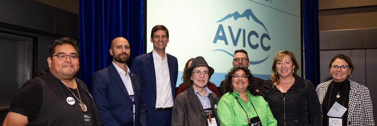 Premier Eby and the AVICC Executive